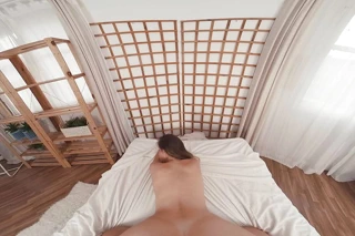 VRLatina - eine schöne blonde latina ambar lapiedra fickt VR