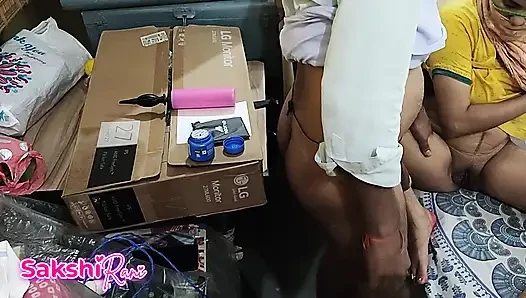 Kaamwaali ki Thukayi sex full video, Shop Owner caught she is masturbate pussy, indian maid fucking sex video mms Hindi Talking