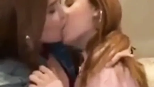 Hot kiss. Also fuck. Girls lover also see it.