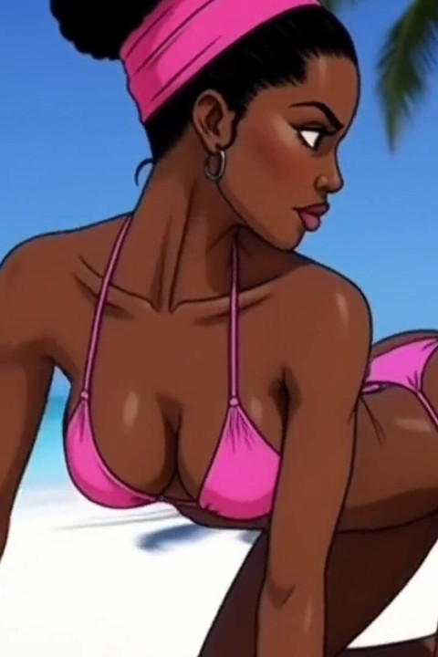 White Guy Fucked a Married Black Slut on a Wild Beach. Sexual Aftermath.