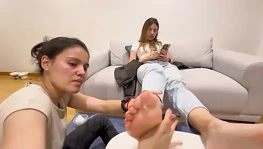 My Neighbor's Feet Are Crazy Hot