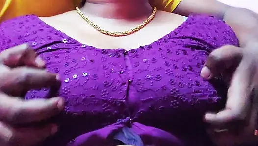 Desi hot indian girl having fun at home