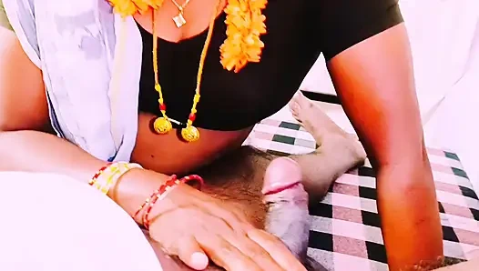 Tante sepong kontol selingkuh terbaik telugu sambil ngomong jorok.