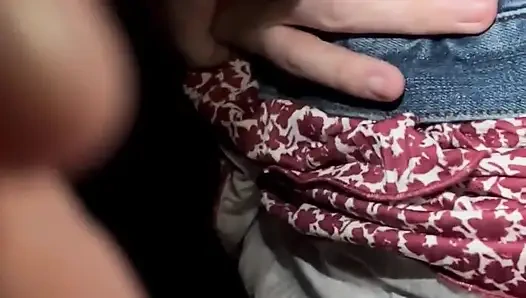 Açık havada bankta seks