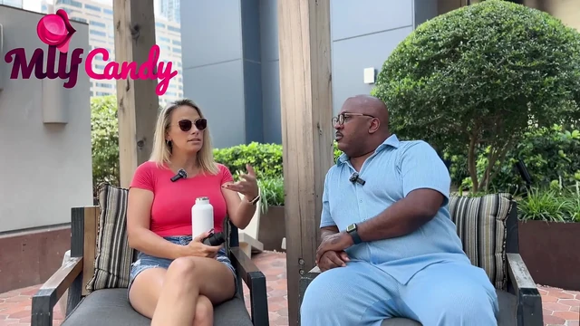 Milfcandy Podcast: Hotwife Sadie Rose Interviewed by Mrflourish Before Their Sensual Sex Scene