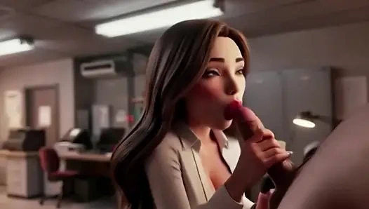 Copy Room Slut - ein geiles büromädchen wird im copyraum gefickt