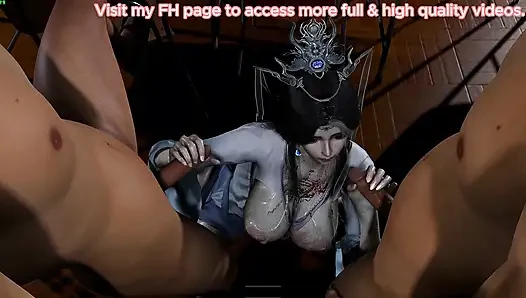 Rayuan cantik: penggoda animasi 3d- hentai animasi 3d