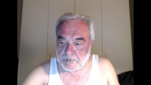 grappa stroke on webcam