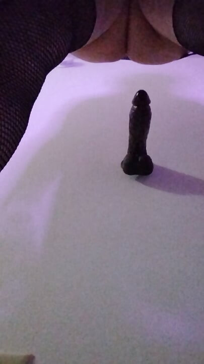 Teasing Wall Fuck in Pink and Black