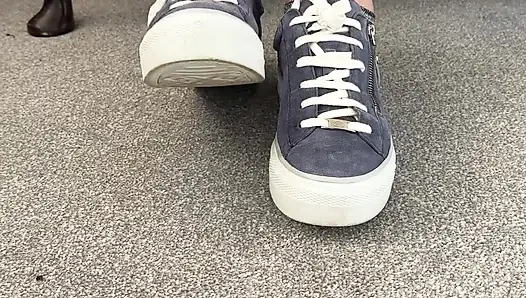 Hot Sweaty Toes, You Need to Lick Them for Me