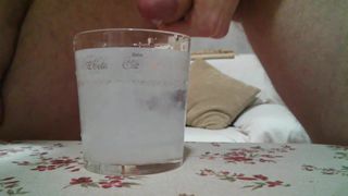 Massive cum in water!