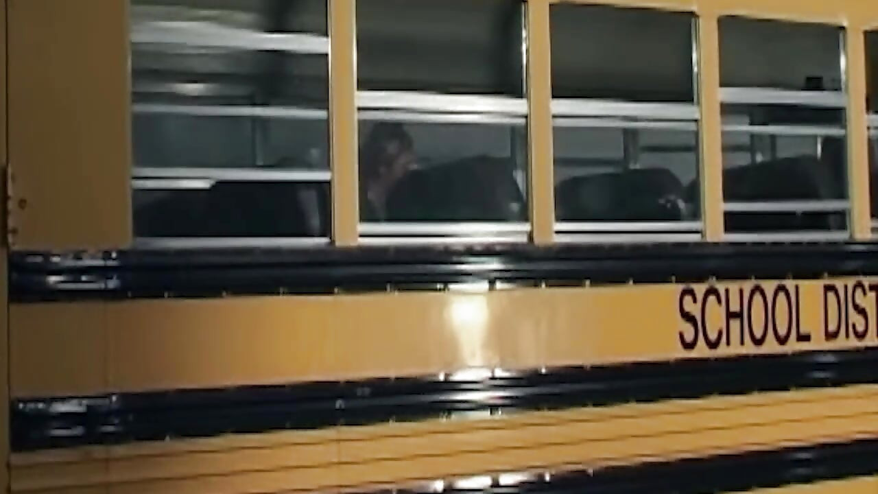 Mature Blonde MILF Sucks Cock and Rides Hard on Bus