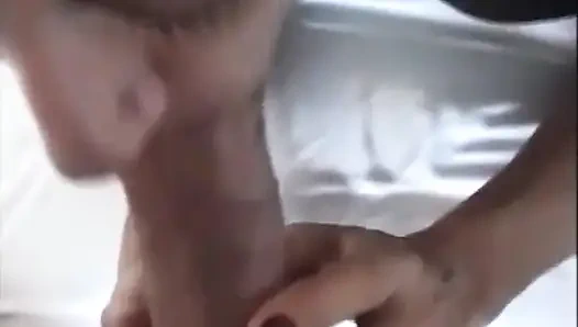 Big cock sucking foot  job, foot fetish