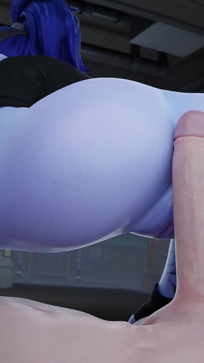 과부의 피자 메이커 이동 야생 사라 - 큰 자지 3D 오버 워치