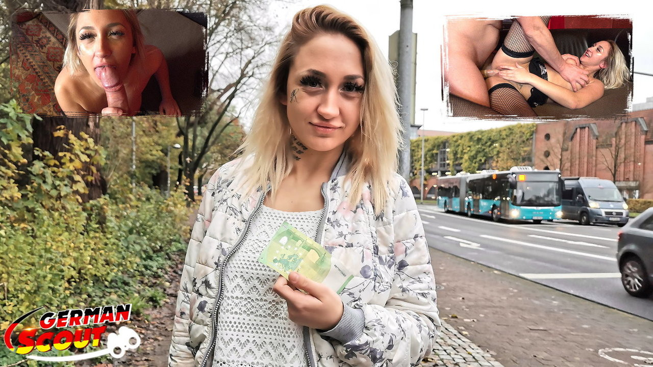 GERMAN SCOUT - TEEN GINA MADE TO A GIRL AT STREET CASTING