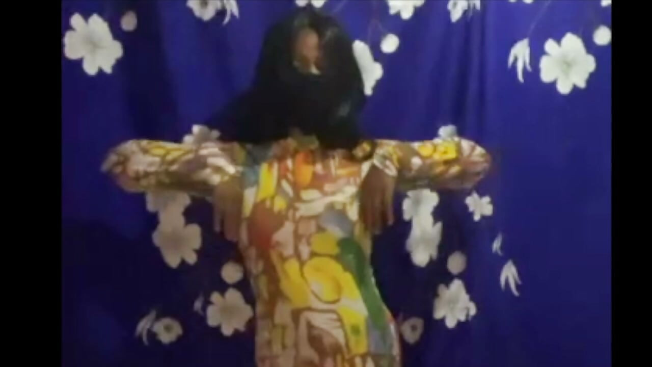 Strip Down sexy young african Lady