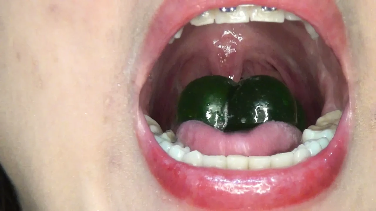Swallowing Jelly in the Shape of Penises