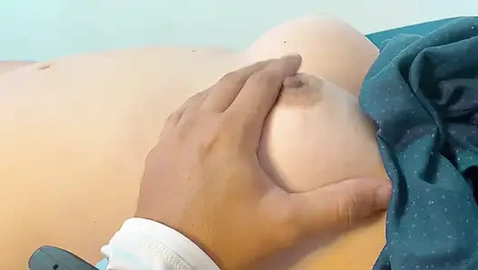 Young Son-in-Law Caresses Huge Ass of Latina Mother-in-Law in Thong