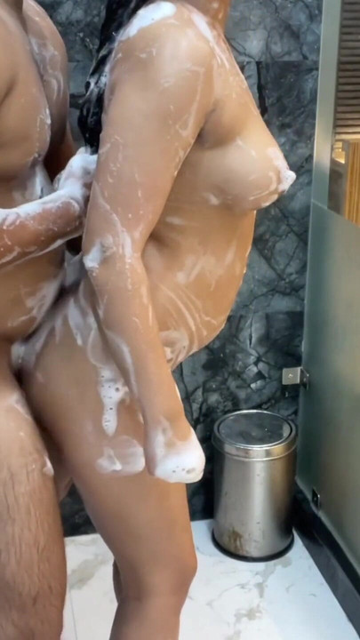 Spectacular moment from "Husband Wife Shares Bathroom While Bathing and Do Best Doggystyle"