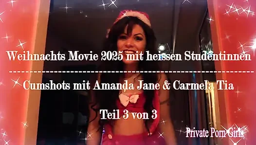Film 03 - Versautes Bi-girls-duo Beim Weihnachtsfick 2025 Mit Dir