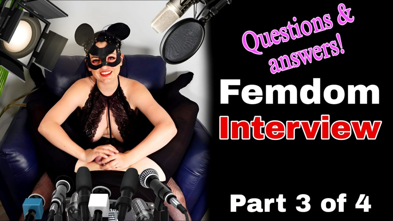 Cuộc phỏng vấn femdom q&a 3 cặp đôi thực sự làm tại nhà nghiệp dư bdsm nô lệ nô lệ phụ nữ phục tùng mẹ kế flr