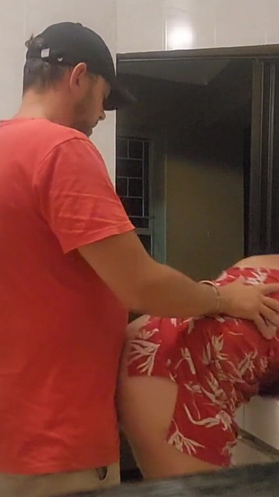 Thrilling moment from "Caught my wife cheating in the bathroom at family dinner"
