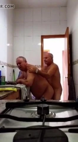 Bears fucking in the kitchen