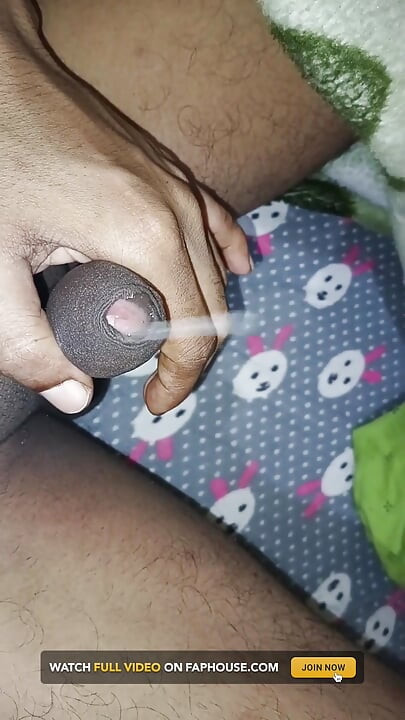 Midnight Masturbation on Hotel Bedroom