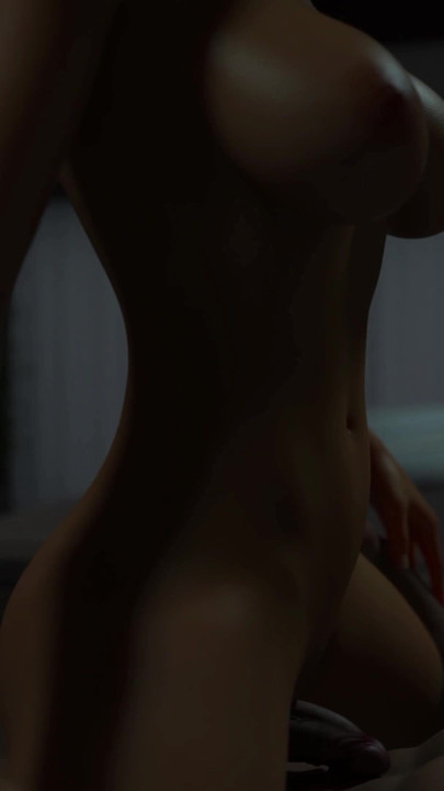 Jovem loira gata com peitões fode colega de quarto e recebe uma gozada na barriga - 3d hentai porn game - Taboo University - # 9 | Clipe 1