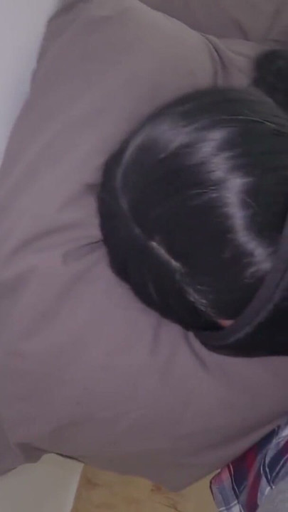 I filled my stepmom's mouth with cum instead of morning coffee in bed | Clip 2