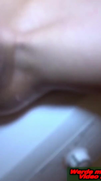 GERMAN TEEN BDSM DOMINATRIX MEETS A USER – SLAVE GUY LICKS CREAMPIE | Clip 2