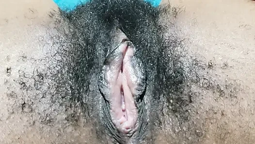 Hot Hairy MILF Pussy Close Up With Seductive Amateur Energy