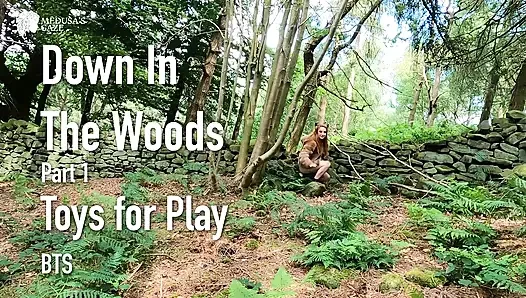 Bts Naughty Foxy MILF Finds Sex Toys in the Woods