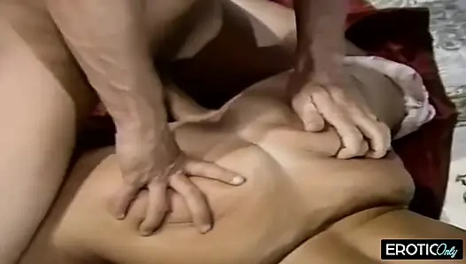 Young beauties drenched in cum