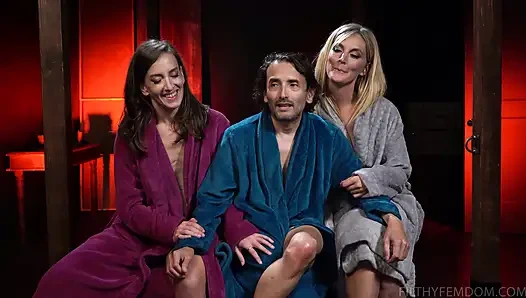 Mona Wales, Mickey Mod, Kino Payne, Elise Graves'in Yer Aldığı Toplu Çekim Öncesi Ve Sonrası Röportajı