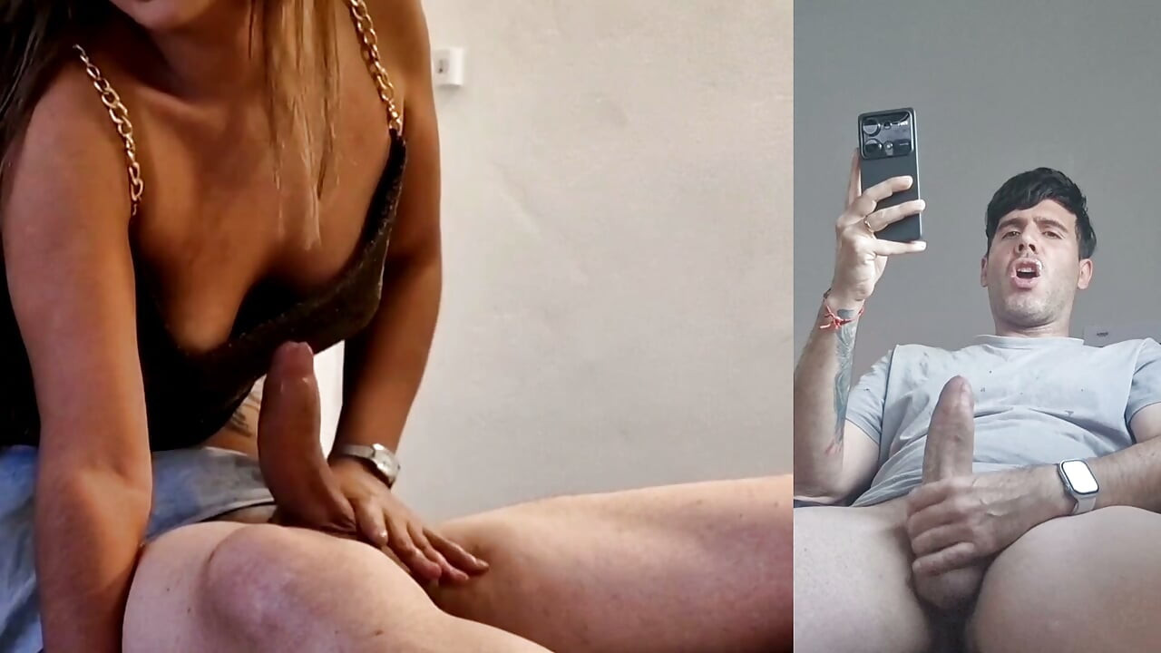 My Boyfriend Sees How I Suck Another Cock