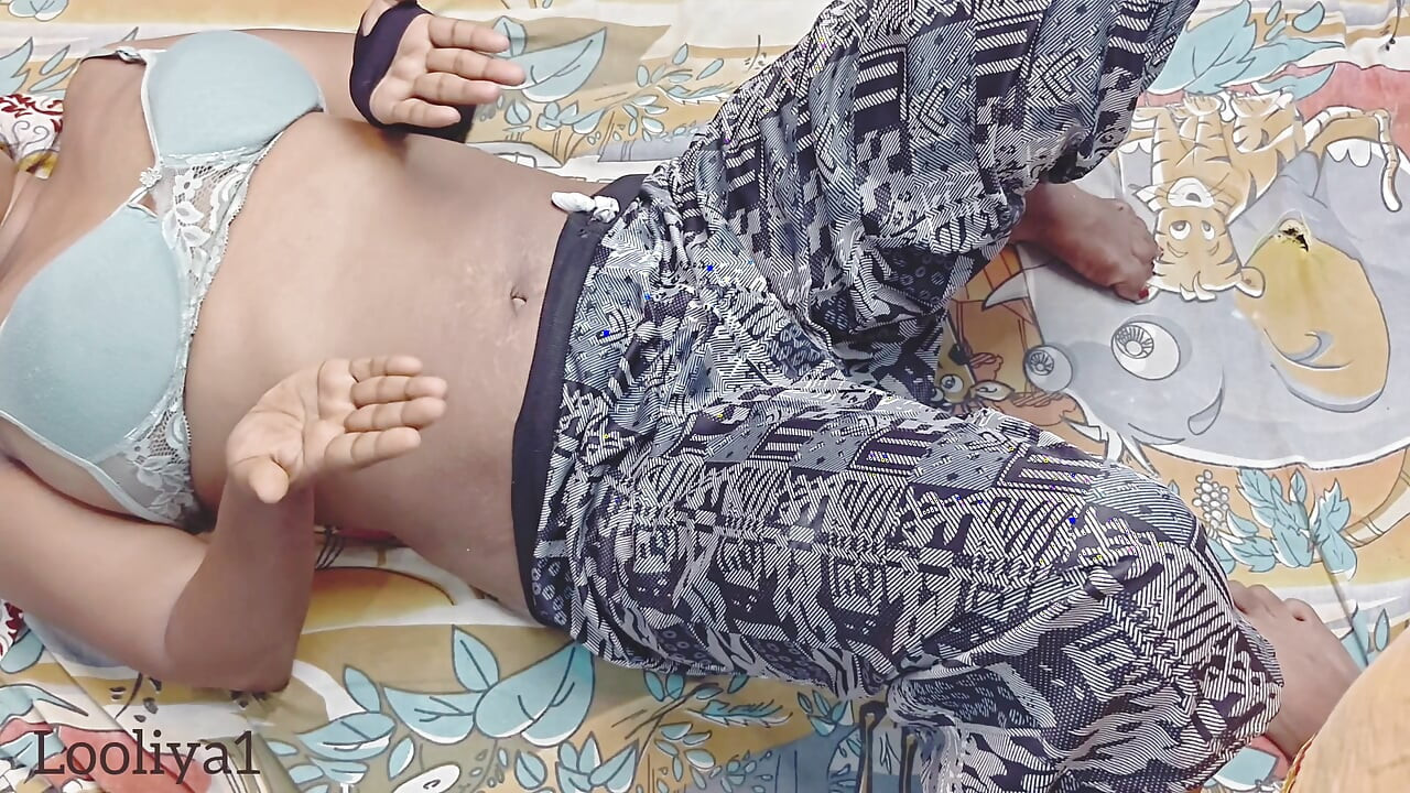 Sexy hot Bhabhi and her devar alone in the room.