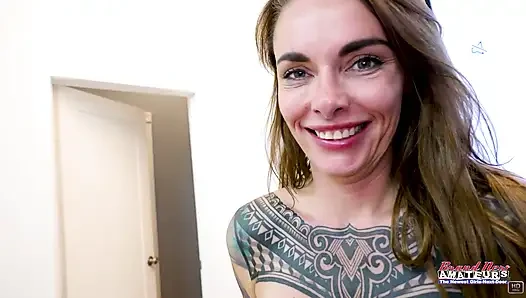 Horny Tattooed Busty Milf Parker Brunette Toys And Rimjob!