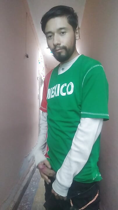 He recorded me with my Mexican national team jersey