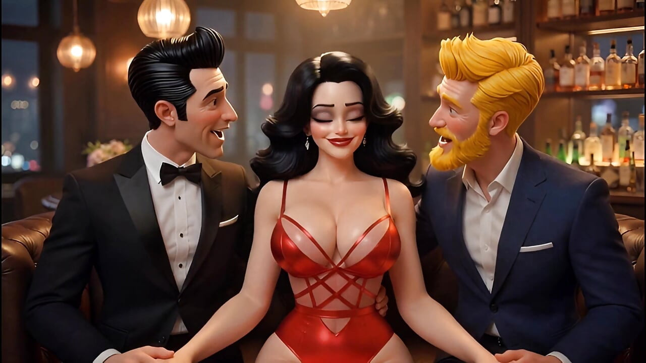 From Chubby & Ignored to Curvy Cock Tease-Ep5  A wife meets strangers at a nightclub and ignores husband.