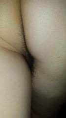 Hairy ass wife