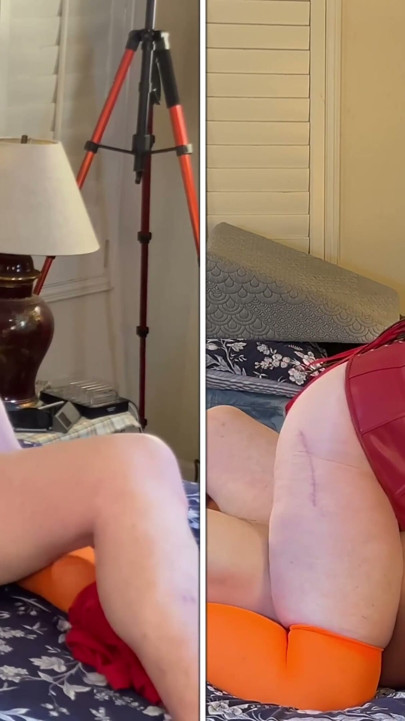 Granny Carmen's Velma Dinkley: Cock Sucking, 2 Position Fucking Creampied Sleuth Shut 63025CAMS1245M | Clip 2