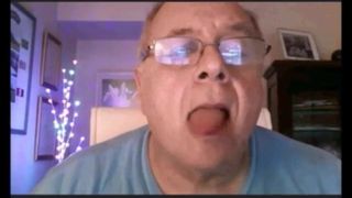 argentinian grandpa show his cock