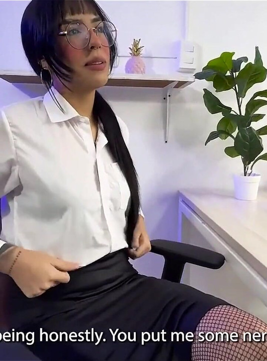 Interview Ends in the Big Ass of a Brunette