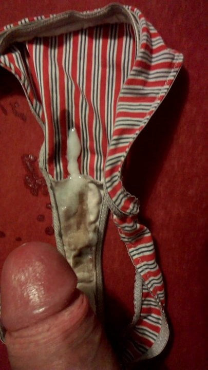 Cum on dirty thong from...