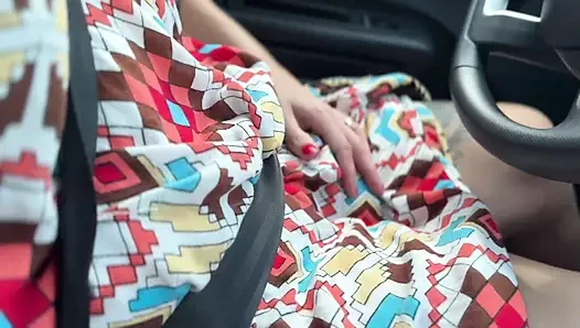 Unpublished a lady in the supermarket accepted a ride from a stranger