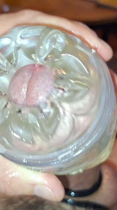 My POV #188 Fleshlight fuck, anal vibrator & cockring | Clip 1