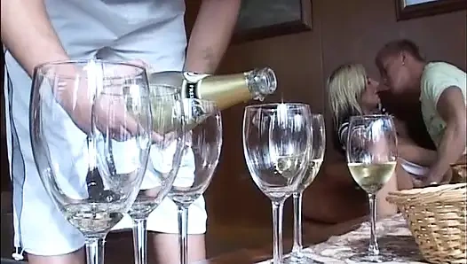 The Luxury Clique with Wild Outdoor Sex