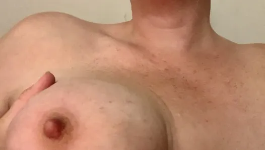 Sucking my own nipples - would you help if you could? Littlekiwi brings awesome mature homemade content, everytime.