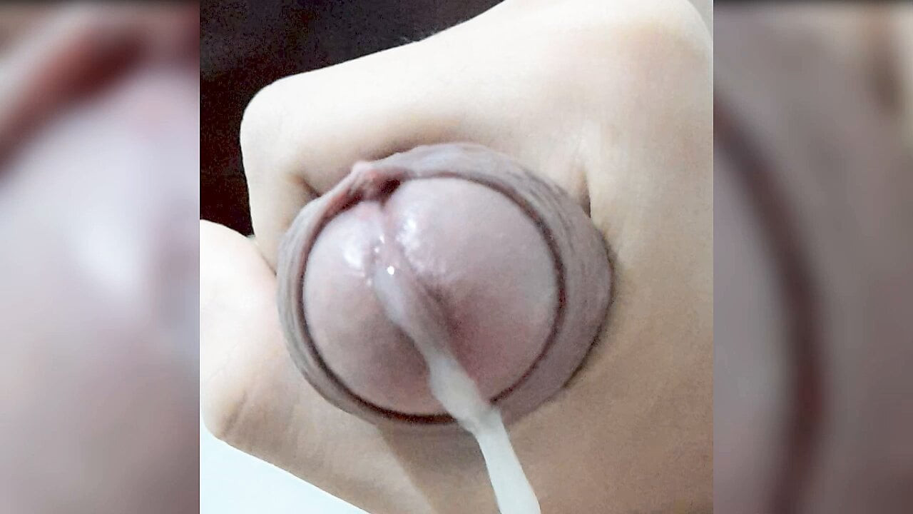 Young asian dick (close up)